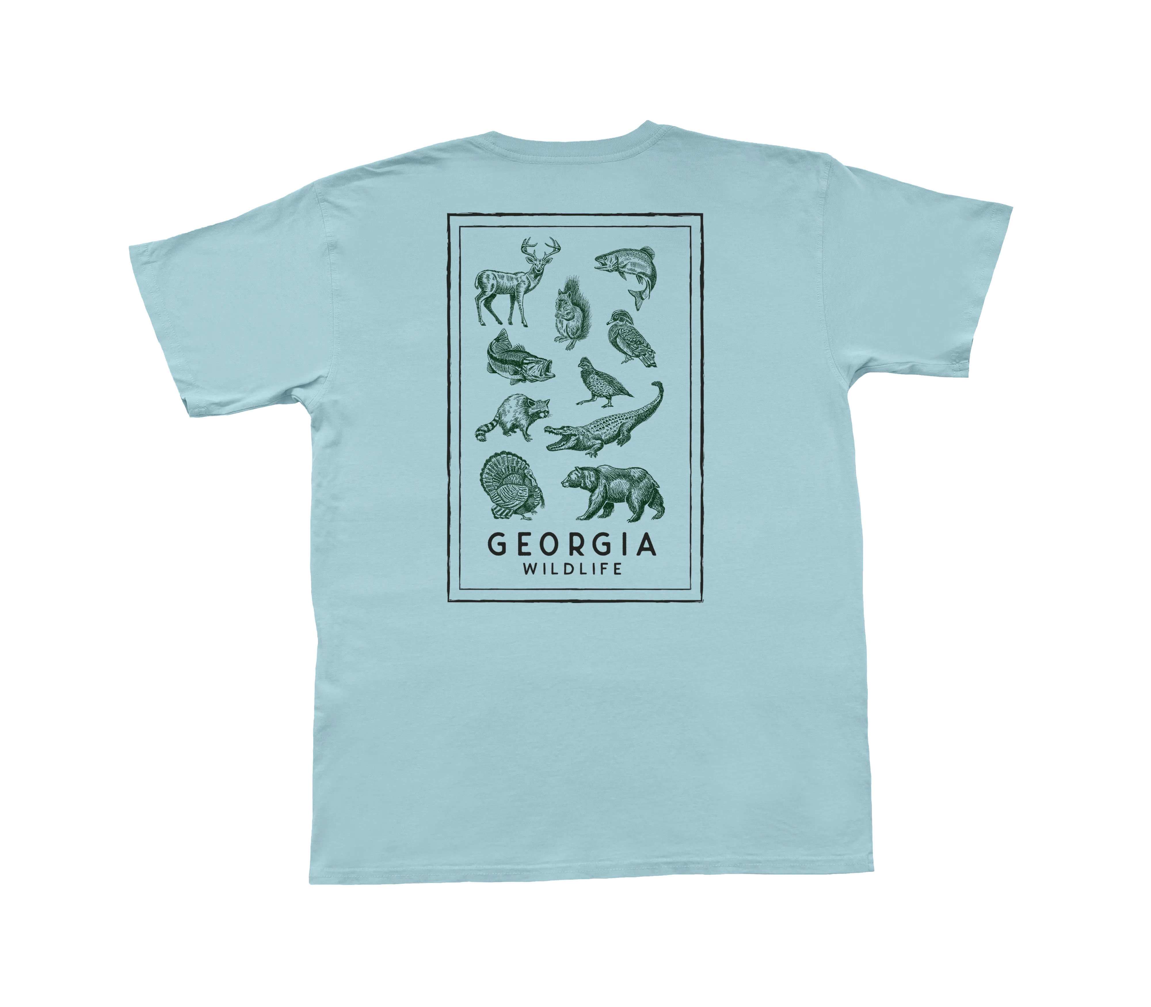 Georgia Wildlife Short Sleeve Tee