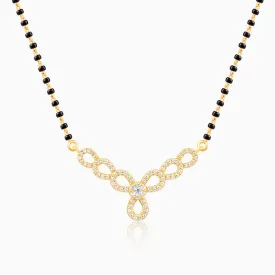 Golden Enamoured In Love Mangalsutra