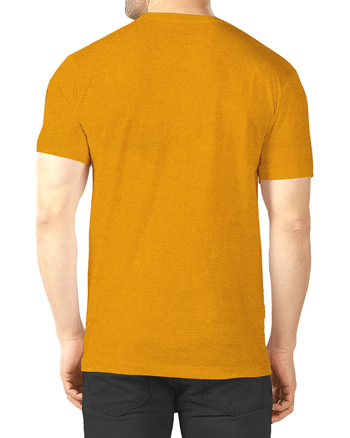 Half Sleeve Yellow T-Shirt