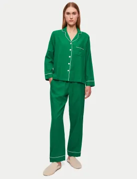 Herringbone Pyjamas | Green