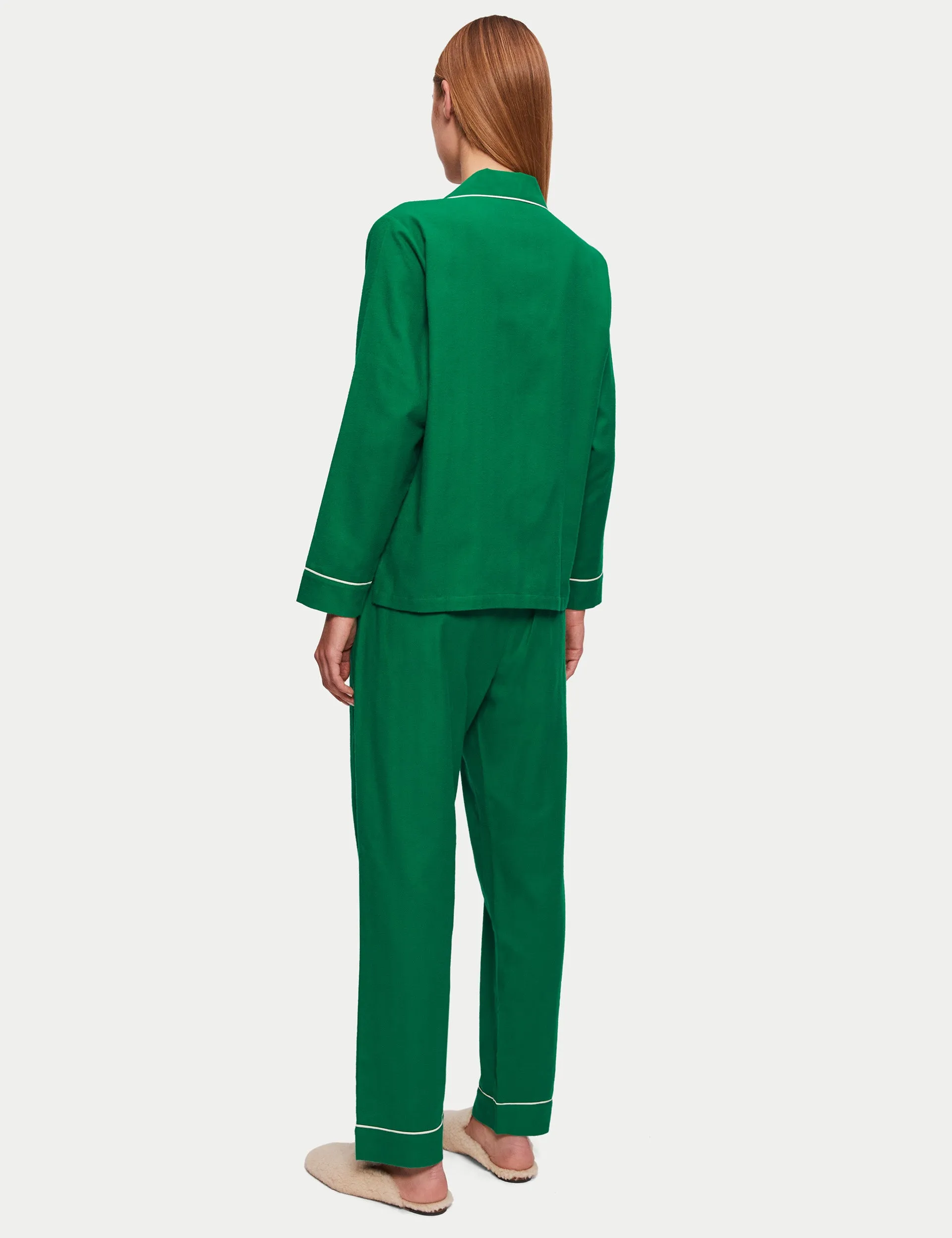 Herringbone Pyjamas | Green