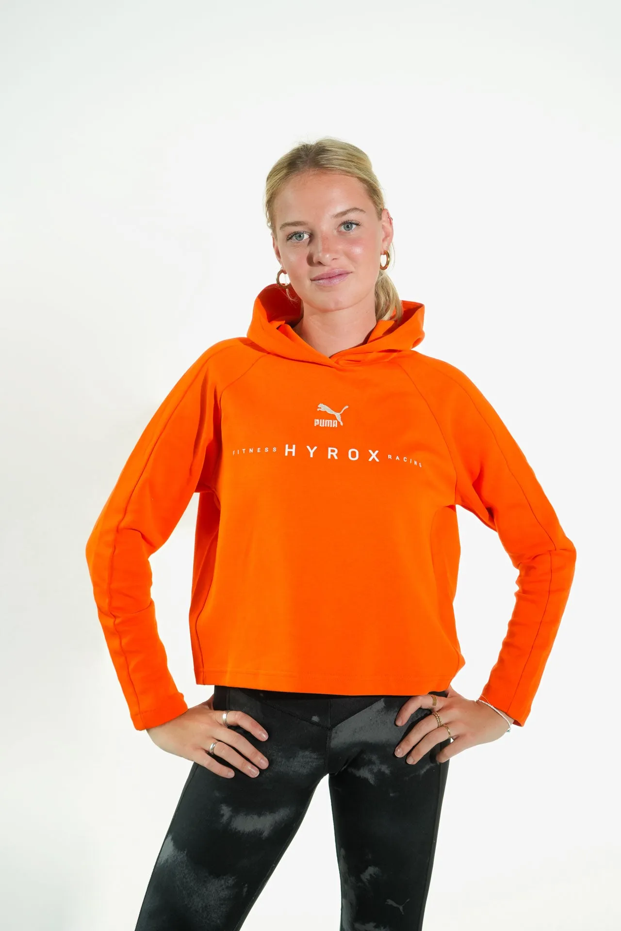 HYROX|PUMA T7 Hoodie - Orange