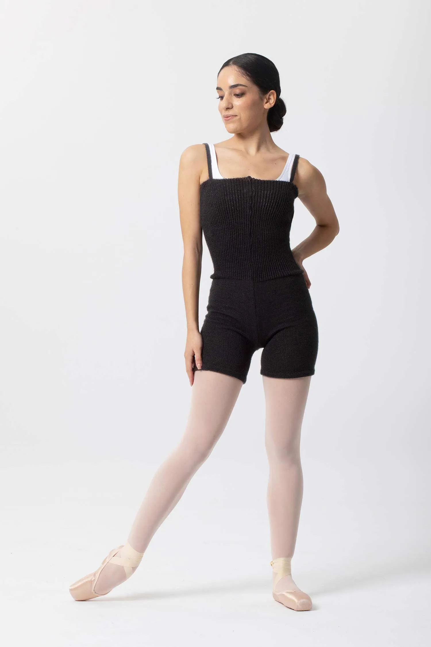 Intermezzo -Skinlegshort Warm Up Suit (4587)