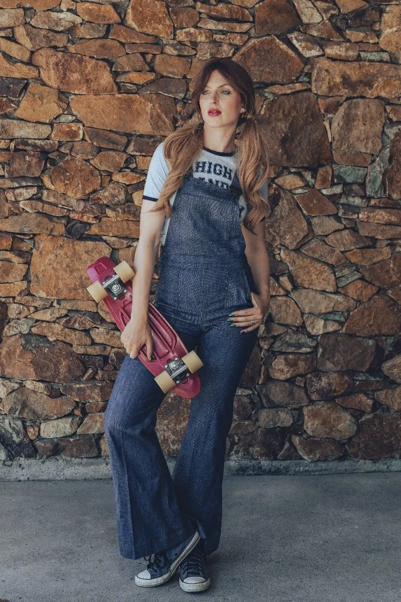 Jackie Overalls - Light Blue Denim