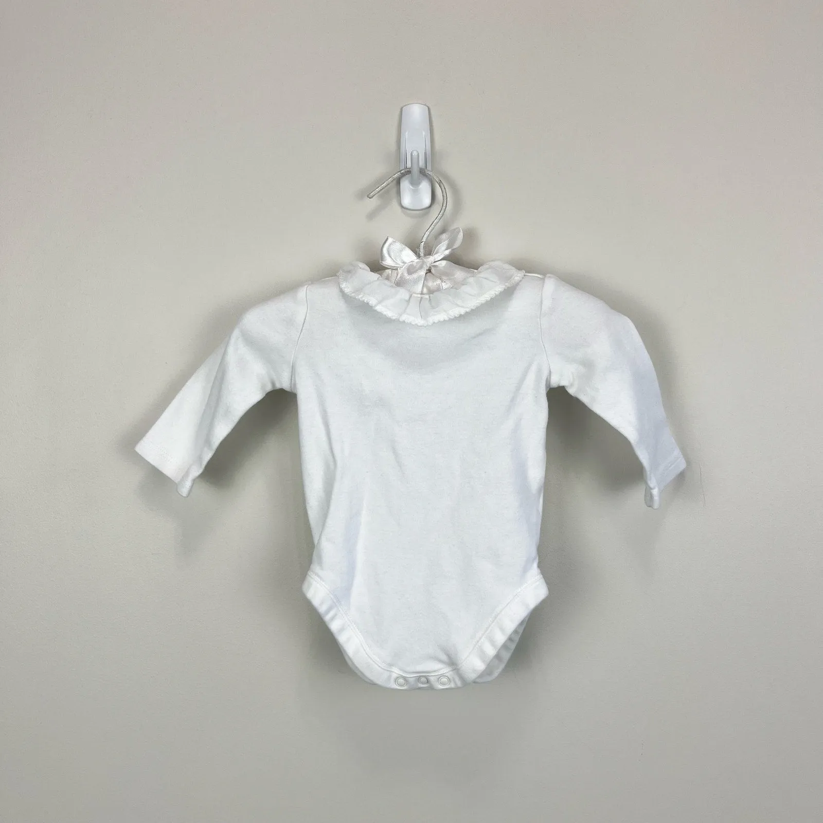 Janie and Jack Ruffle Collar Bodysuit 0-3 Months