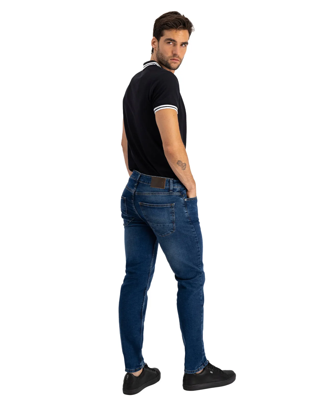 Jeans de Mezclilla Premium Slim Fit - Dallas