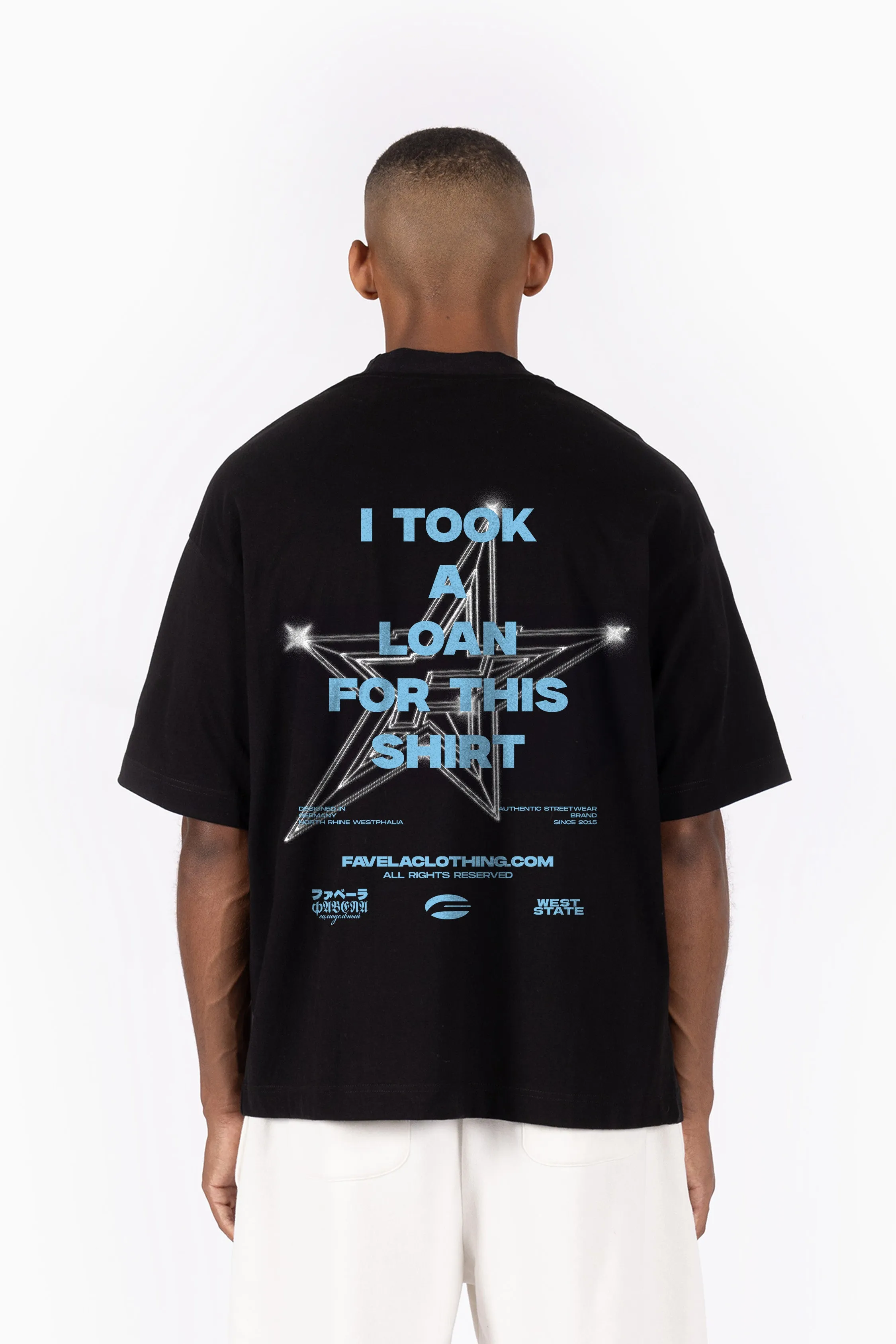 LOAN BLACK T-SHIRT