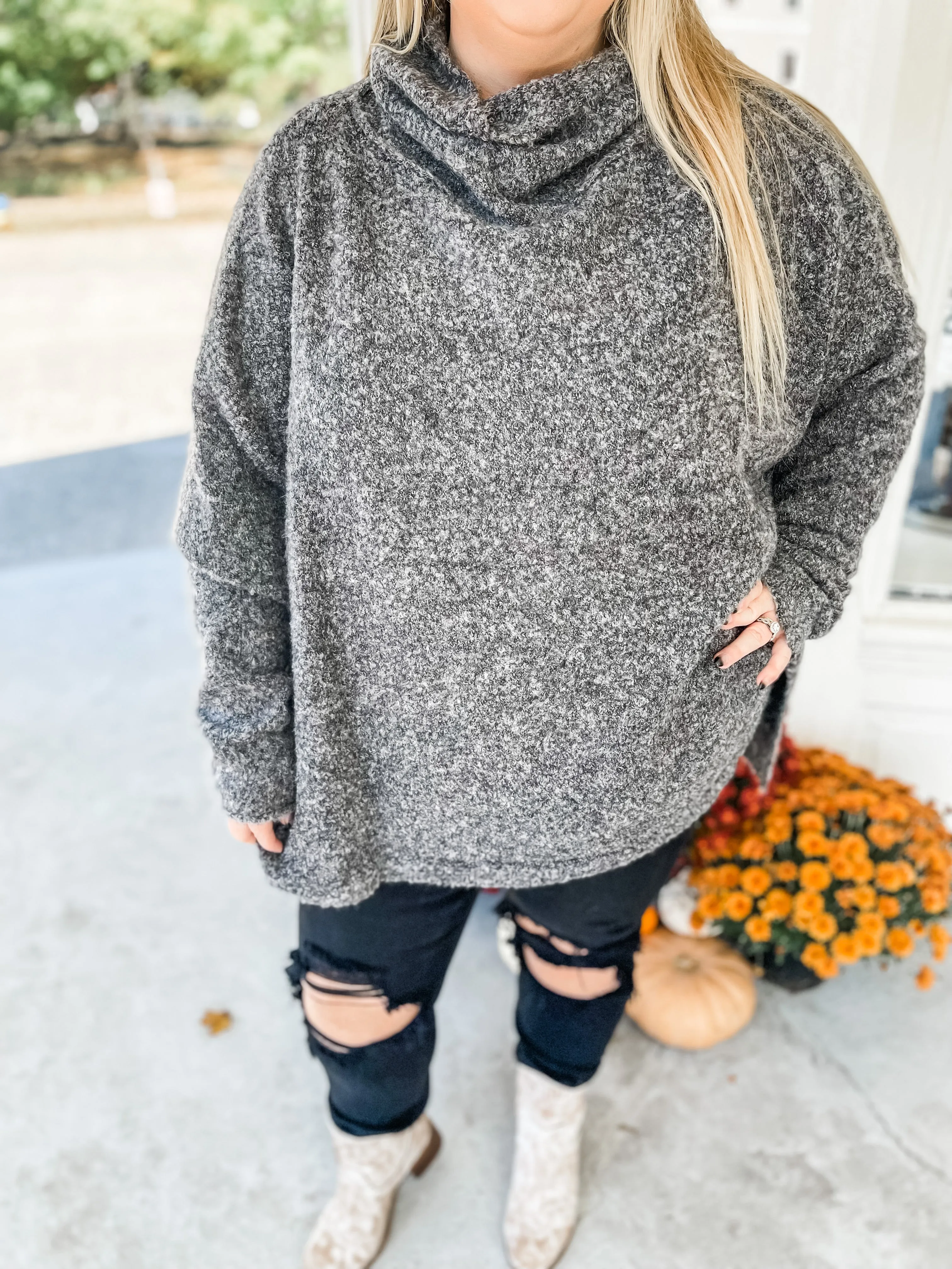 London Fog Turtleneck Sweater PLUS