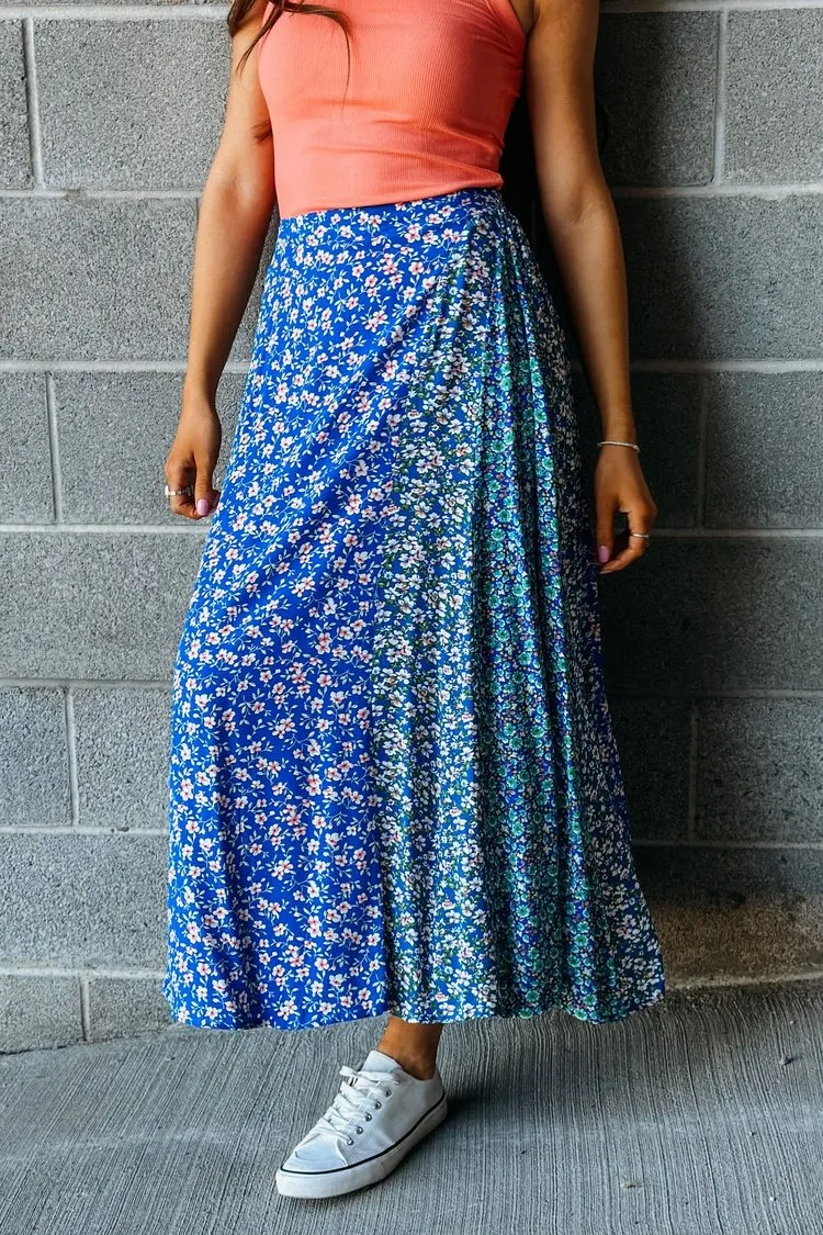 Melanie Skirt - Cobalt