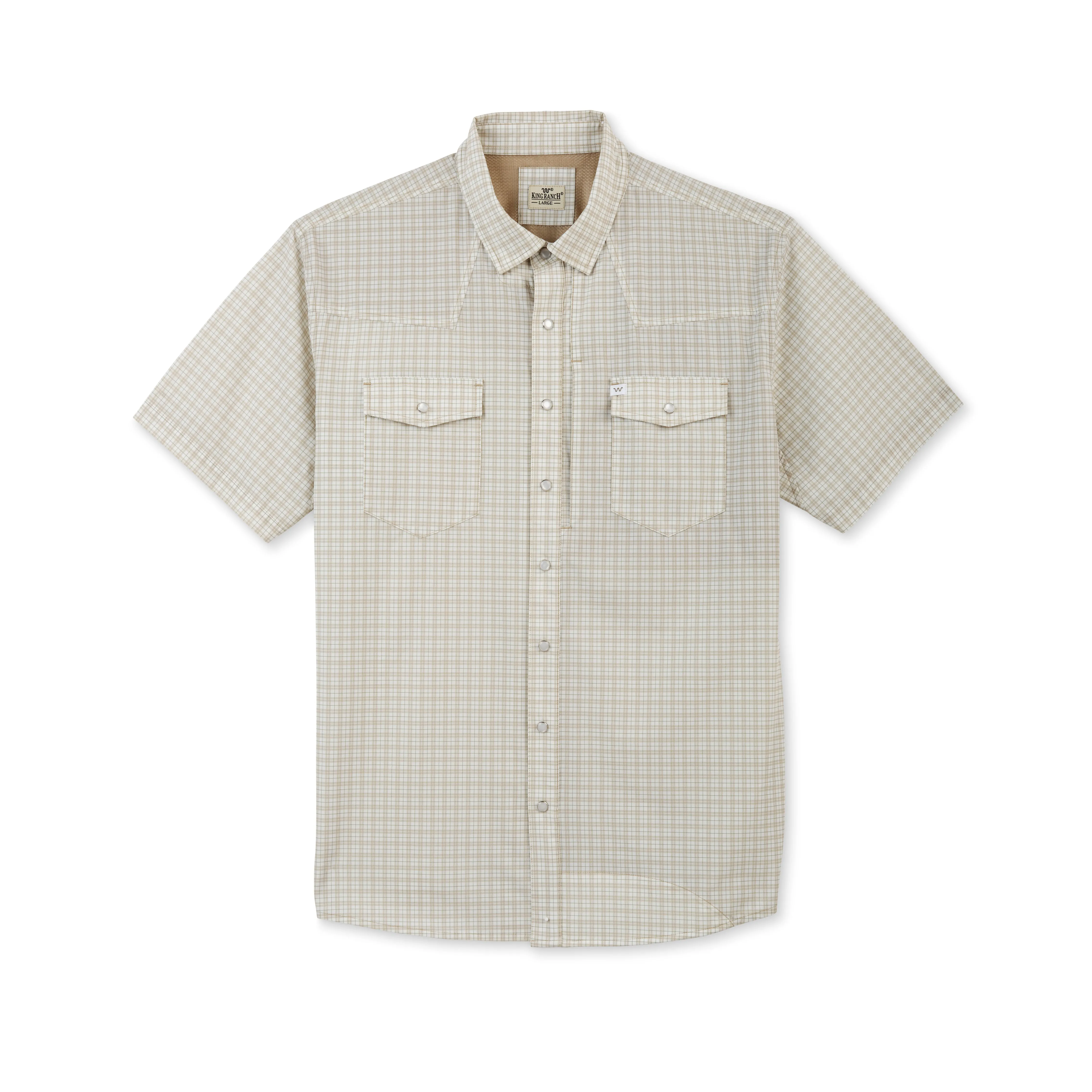 Men's Laguna Madre Short Sleeve Performance Pearl Snap Shirt