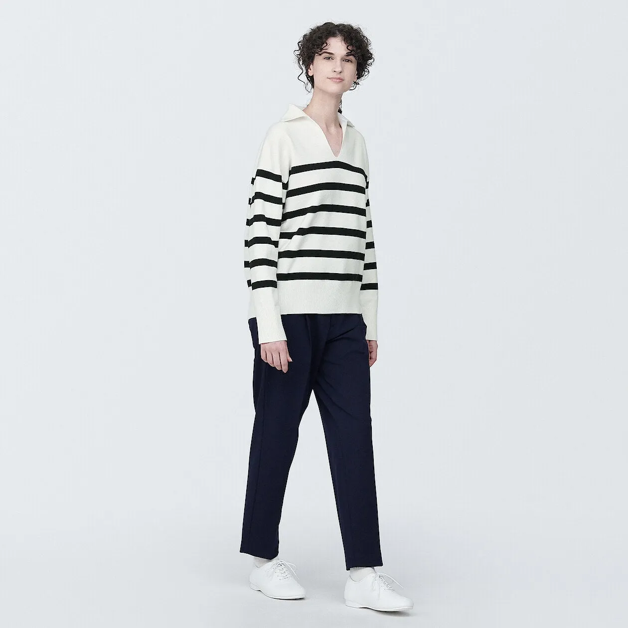 Milano Ribbed Polo Sweater