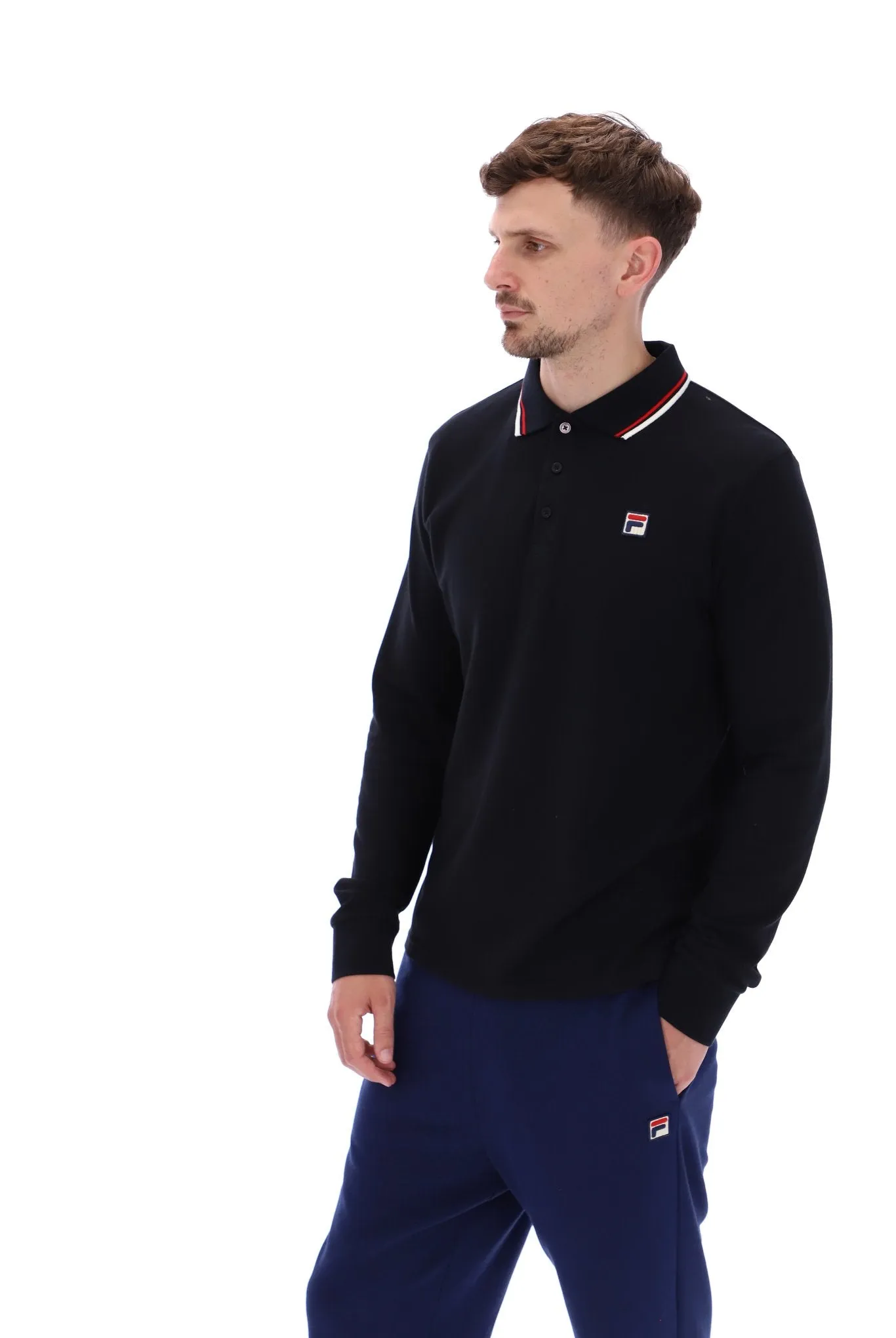 Monte Tipped Collar L/S Polo