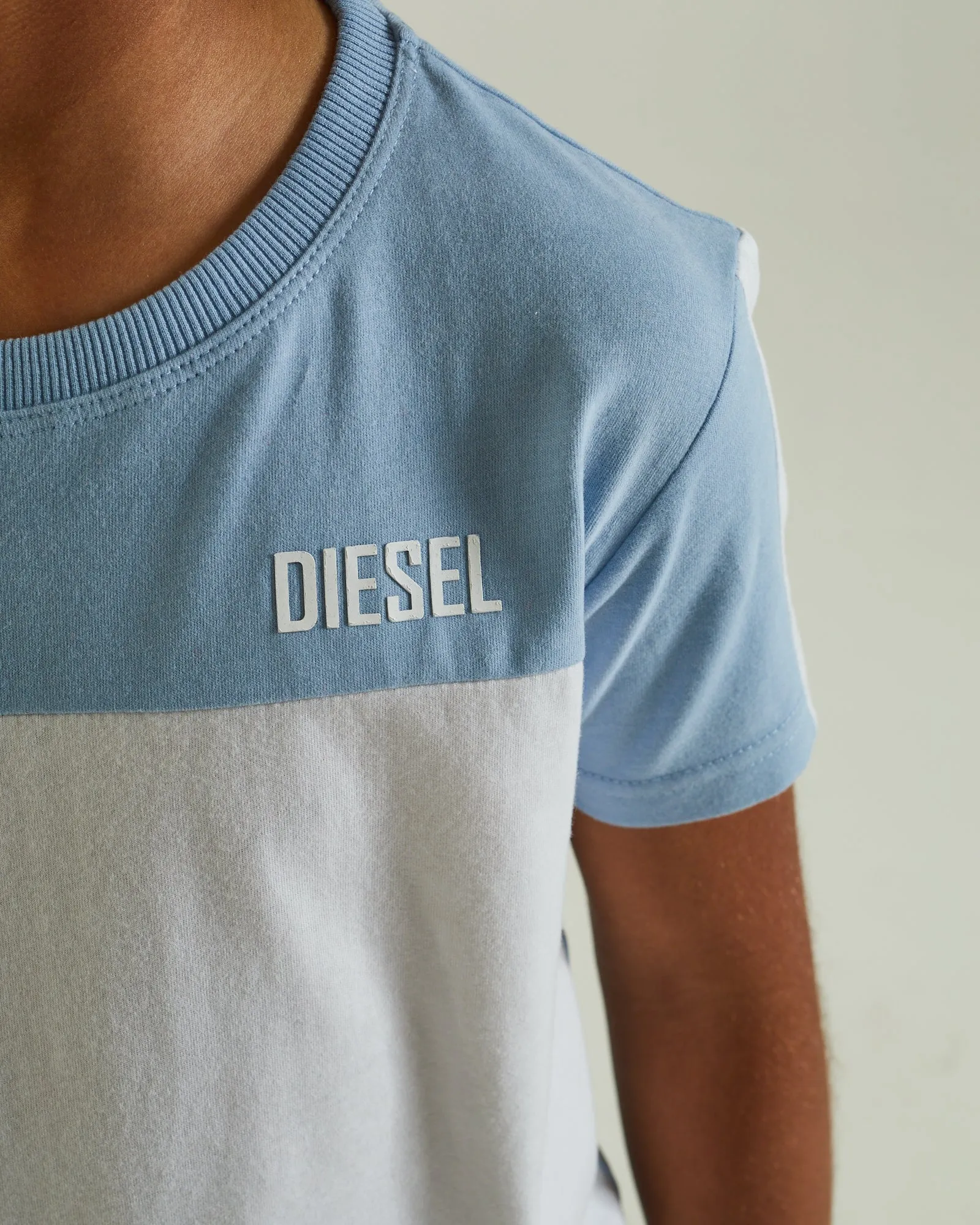 Noah Tee Sky Blue Melange