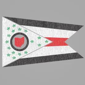 Ohio Buckeyes Flag