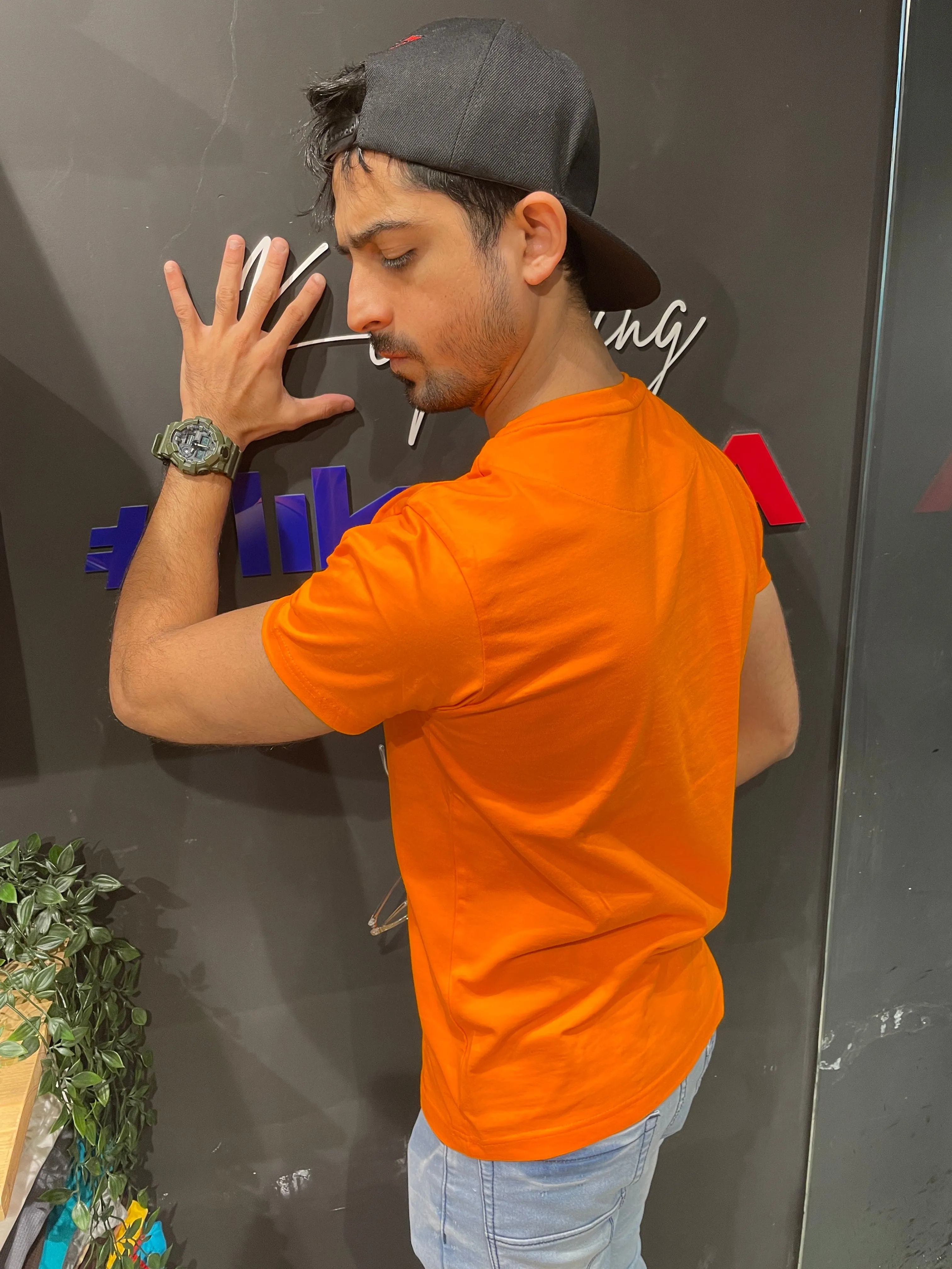 Orange Basic Tshirt