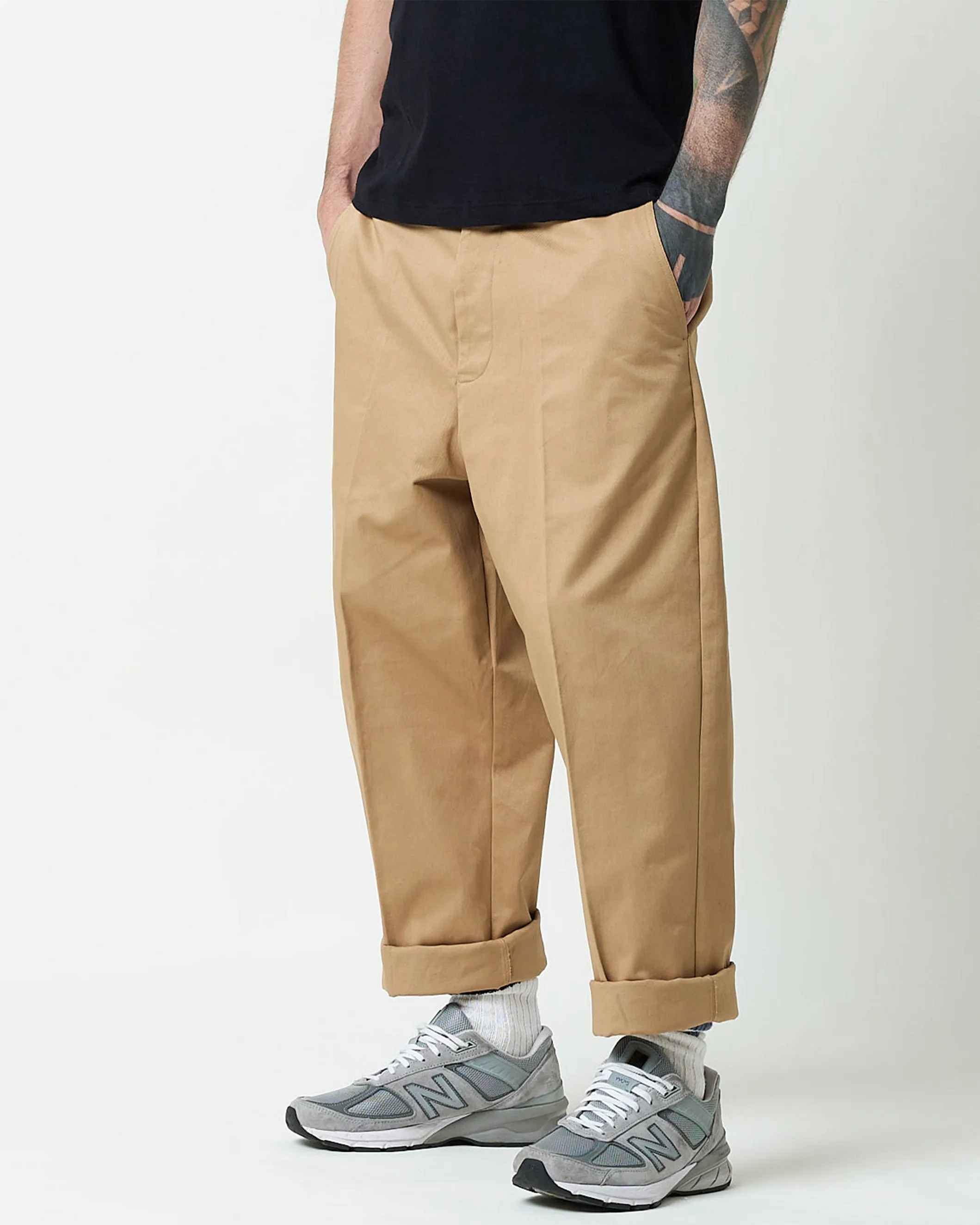 Organic Cotton Twill Relaxed Chino