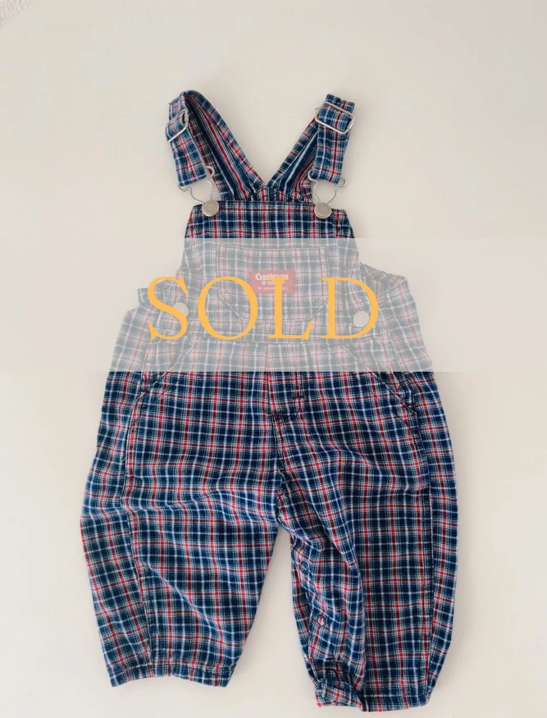 Oshkosh overall pre loved 12m 