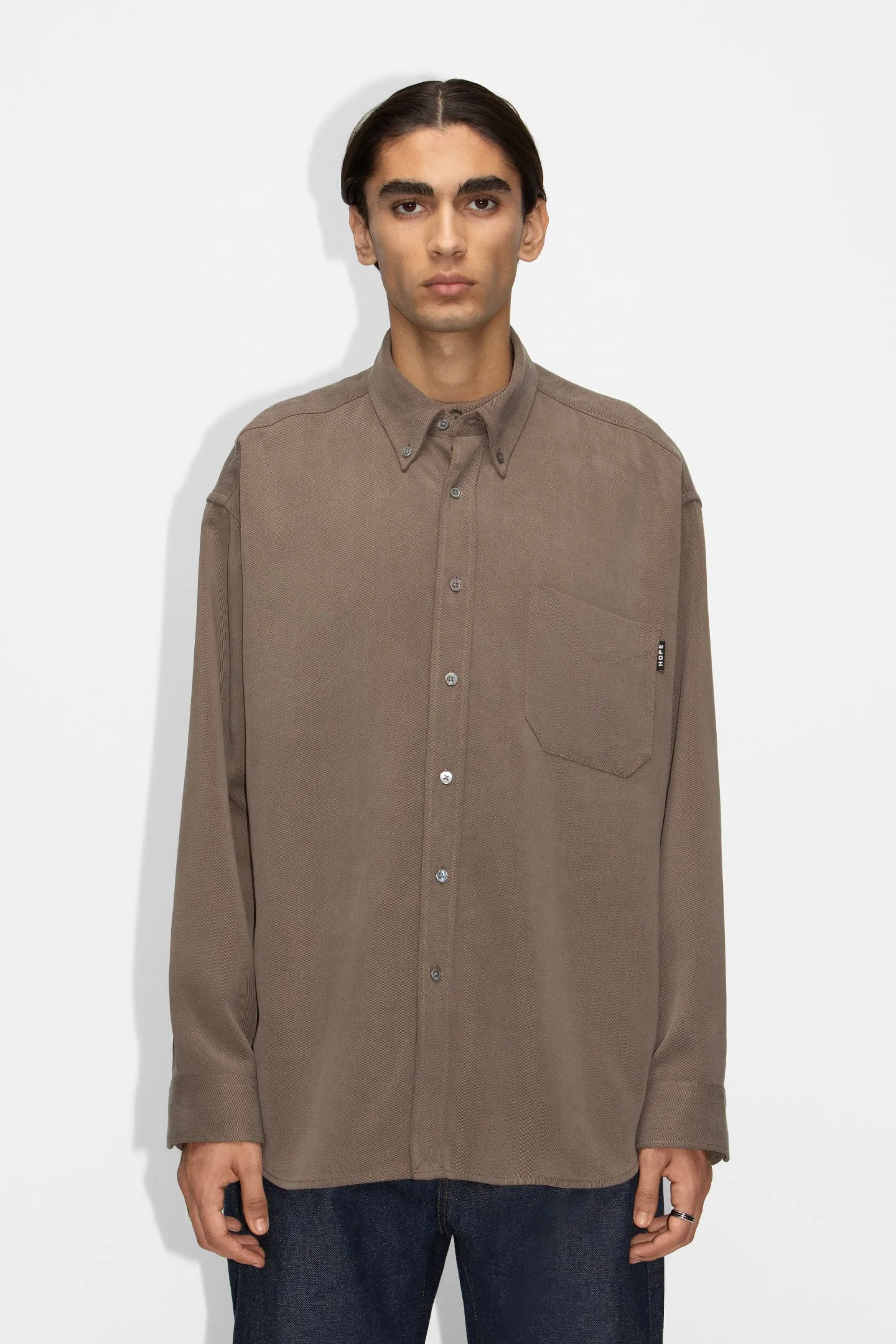 Oversized Tencel Shirt