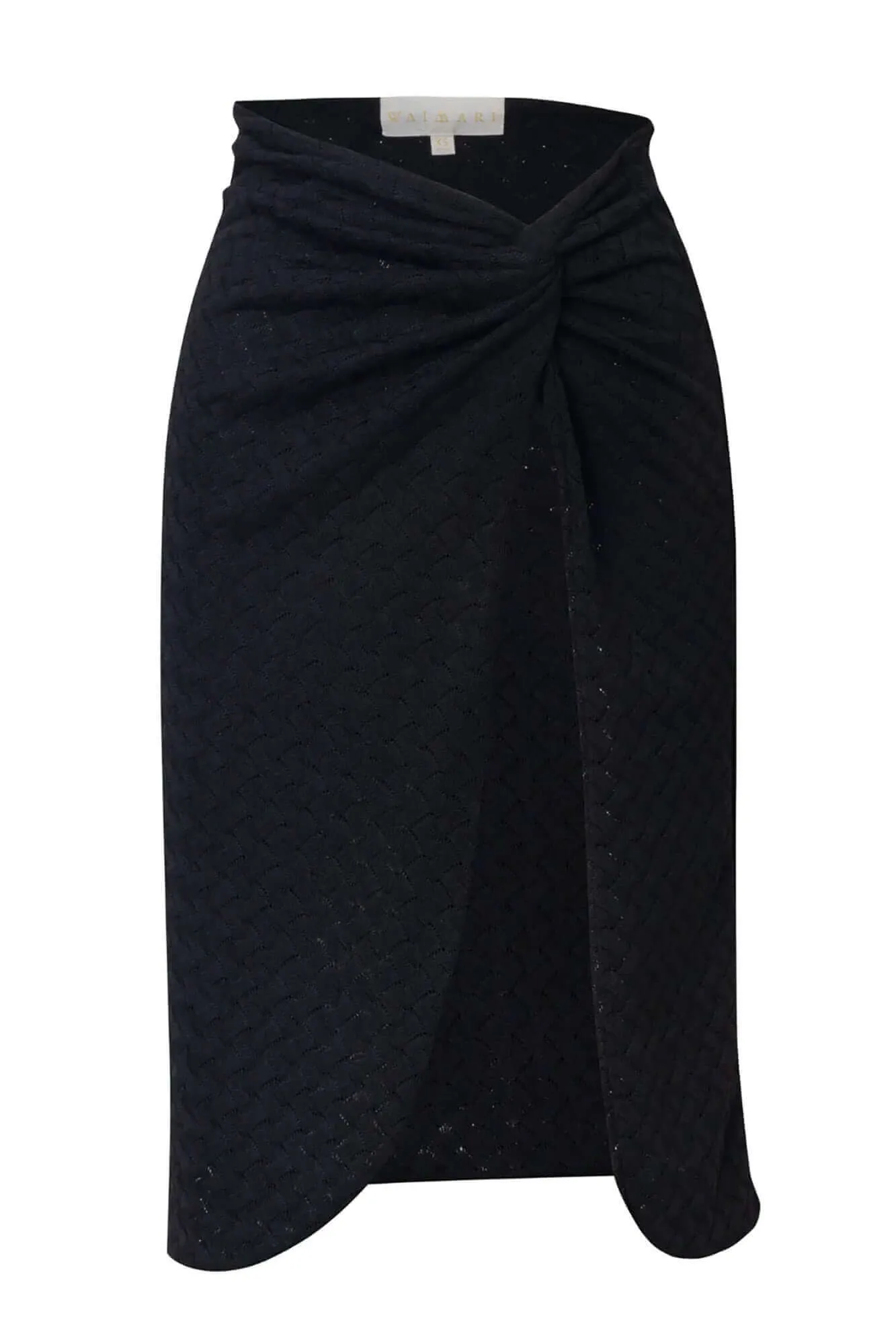 Pacifica Midi Skirt in Black