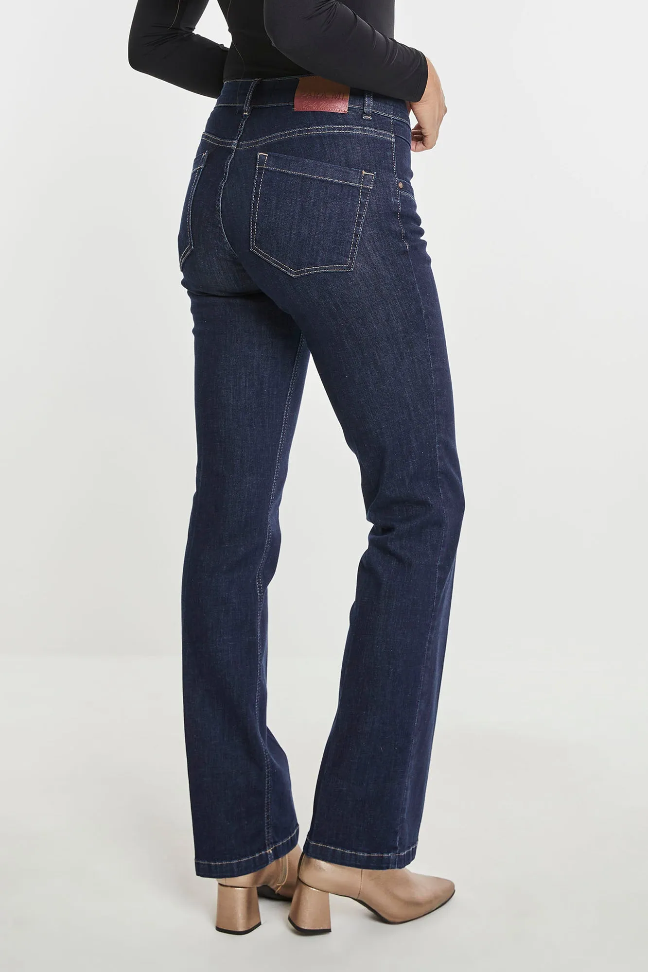 Para Mi Vayen Dark Blue Daily Bootcut Jeans