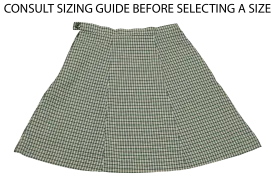 Plain Check Skirt - Hillview