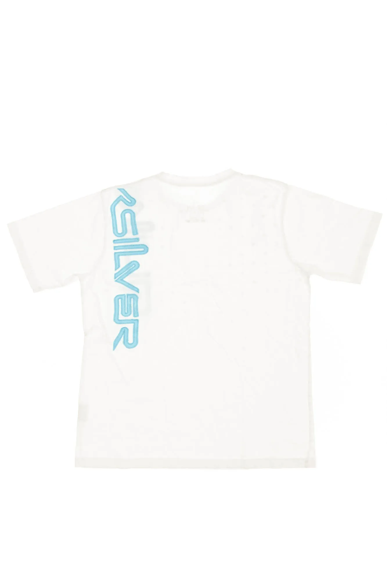 Quiksilver - White Graphic Short Sleeve Tshirt