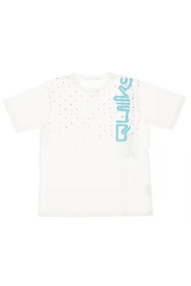 Quiksilver - White Graphic Short Sleeve Tshirt