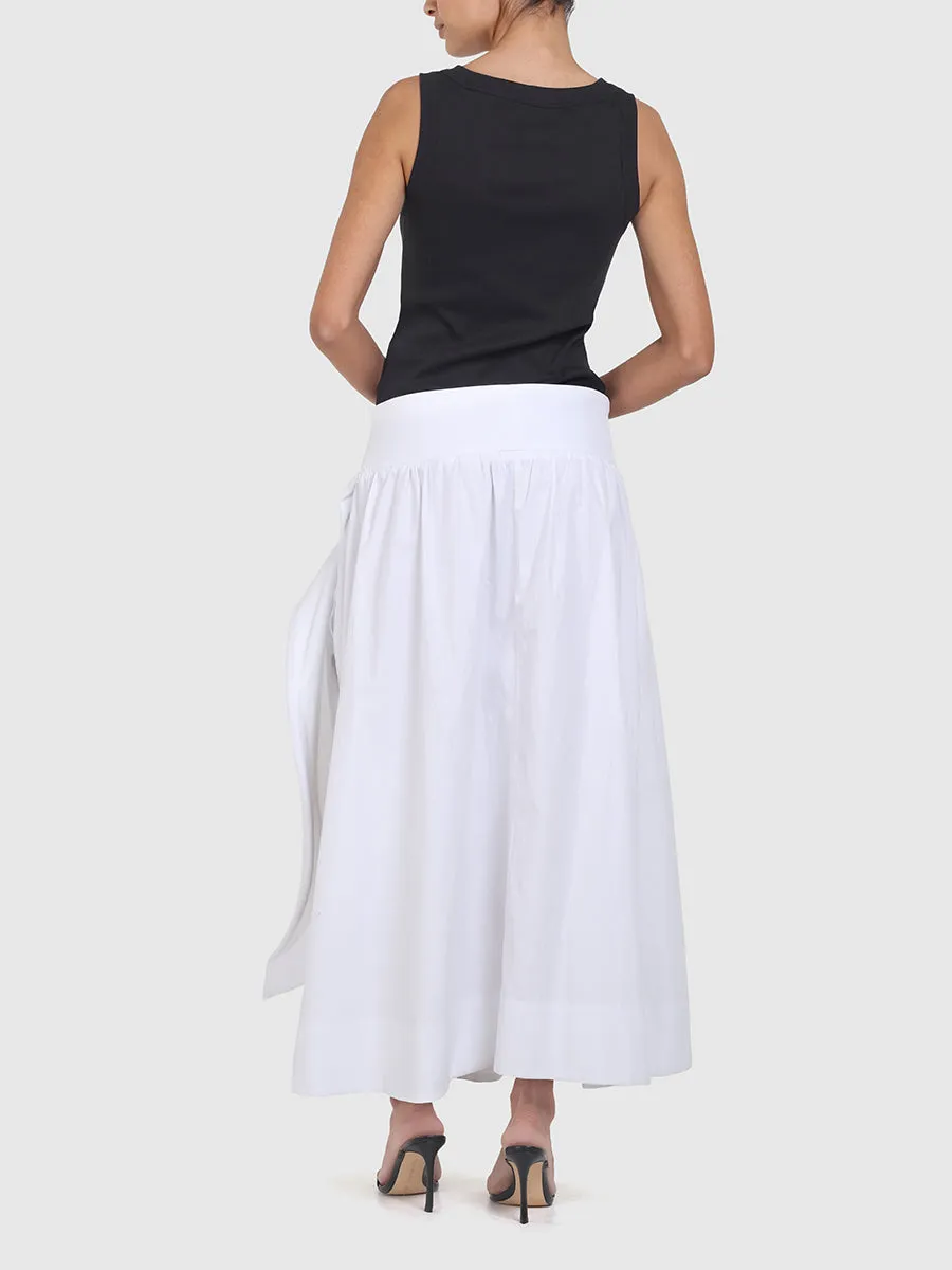 RAQUEL OROZCO Rubi Skirt - White