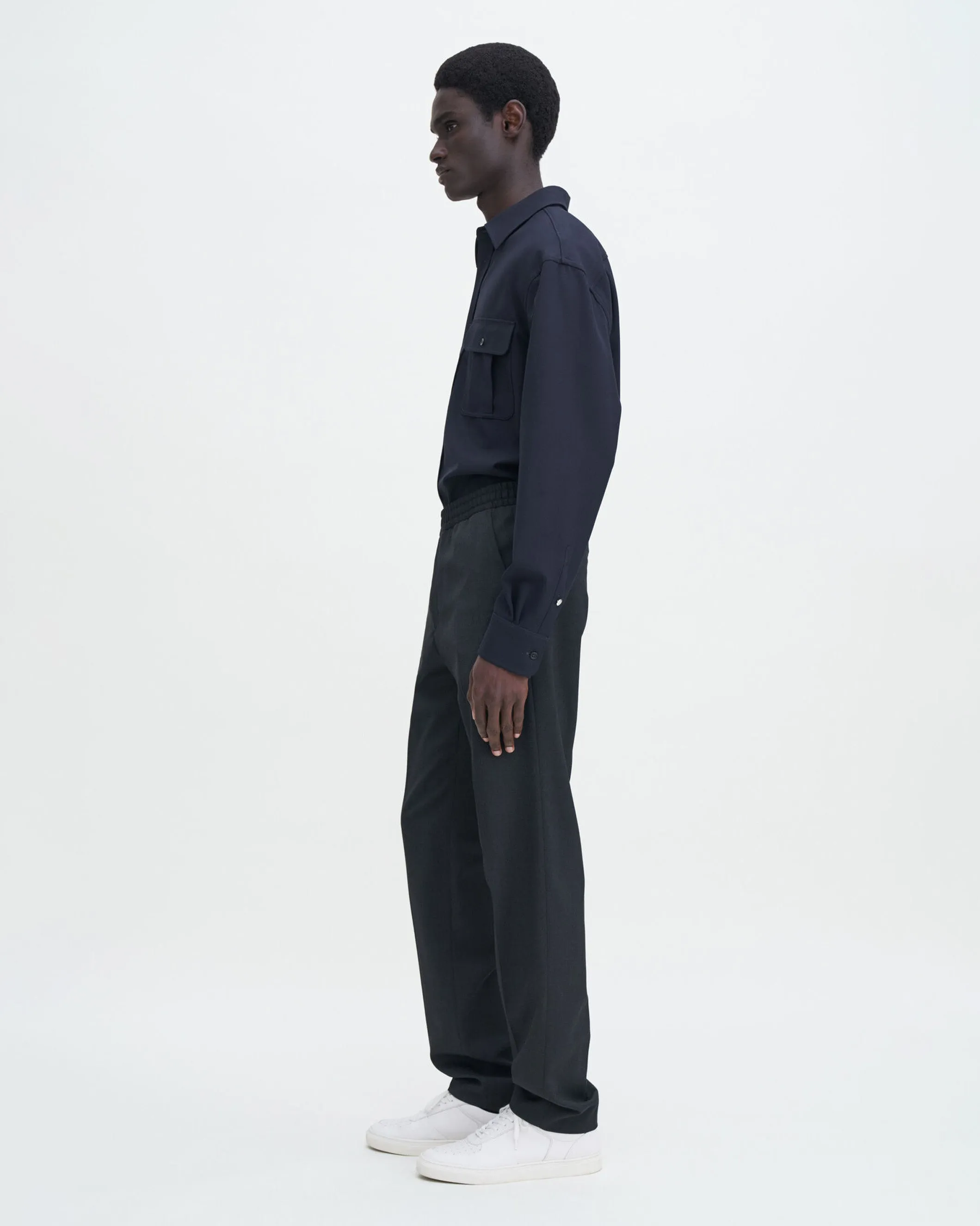 Relaxed Wool Trouser