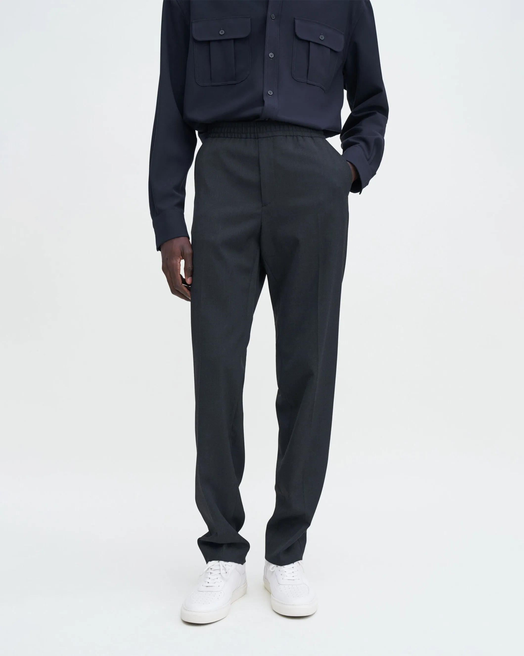 Relaxed Wool Trouser