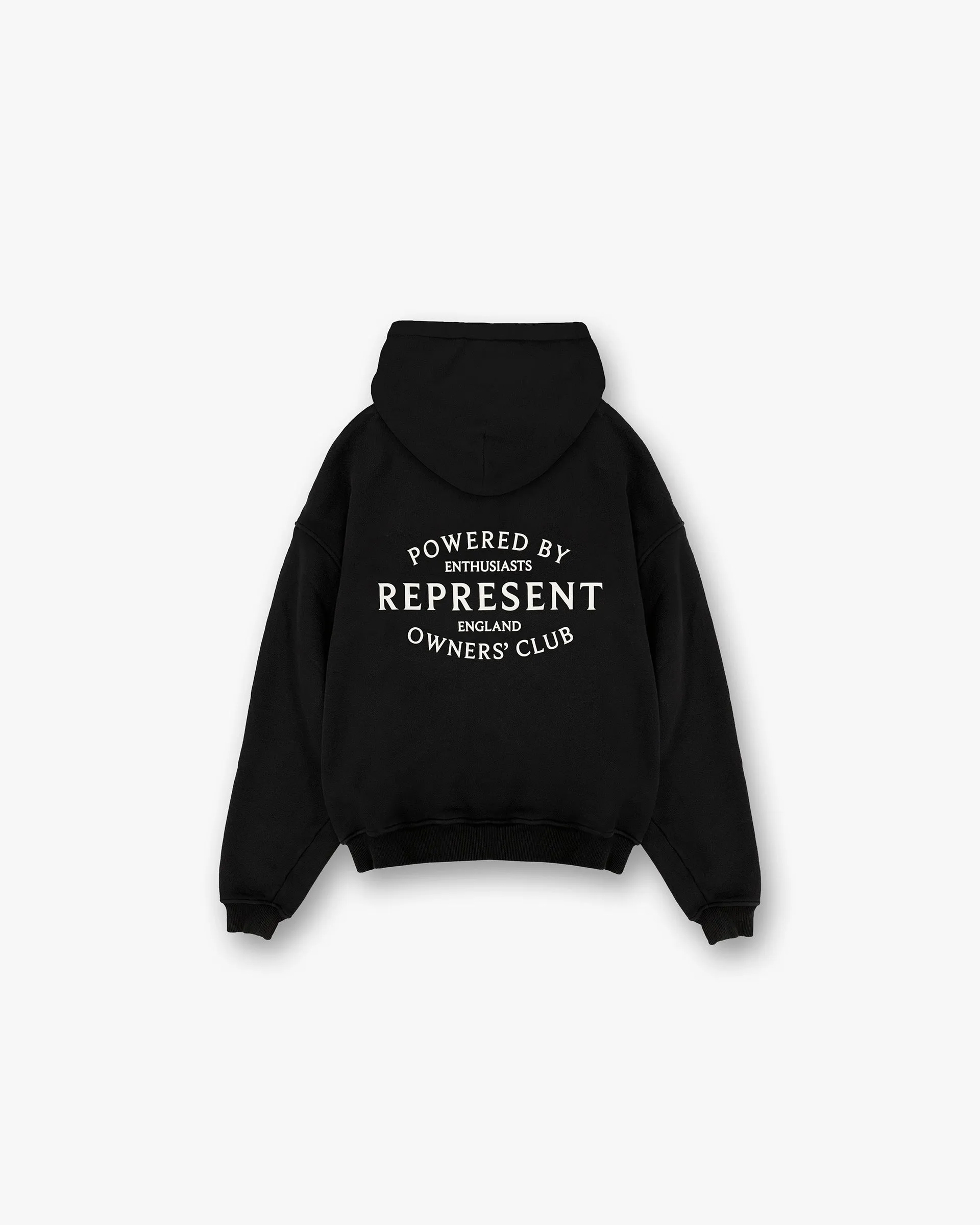 Represent Owners Club Stamp Hoodie - Jet Black