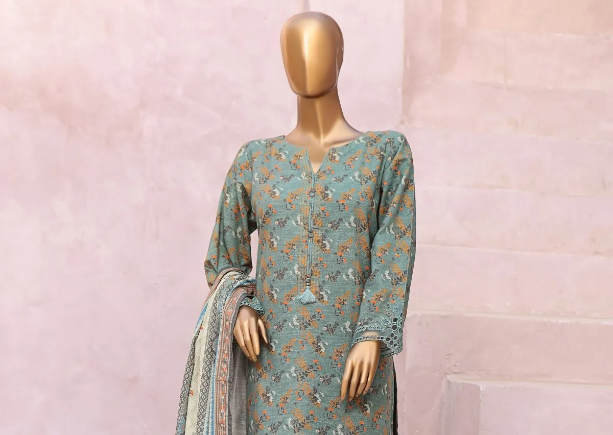 Sada Bahar Khaddar 3 Piece Co-ord Suit SBA66