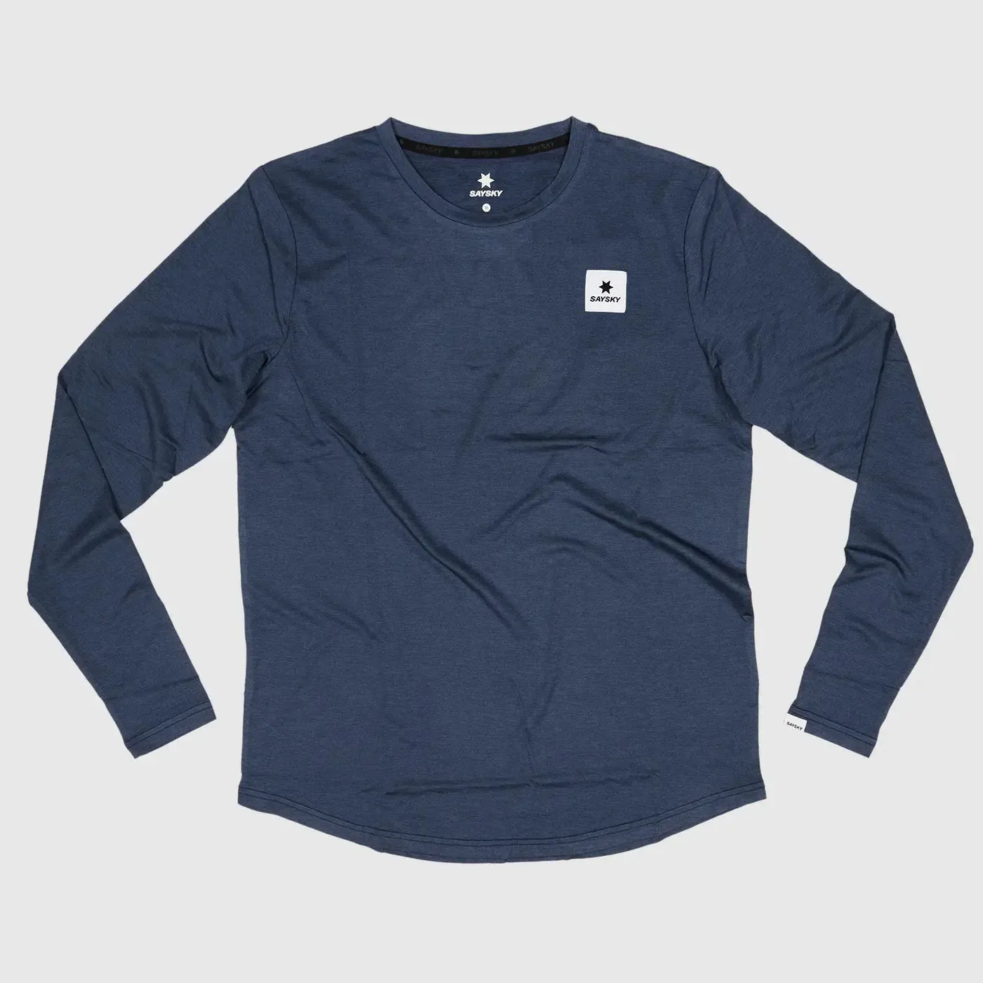 Saysky | Statement Pace Long Sleeve | Heren | Blue Melange