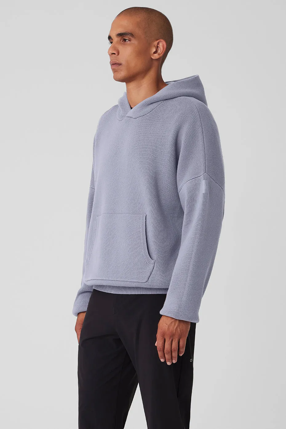 Scholar Hooded Sweater - Fog