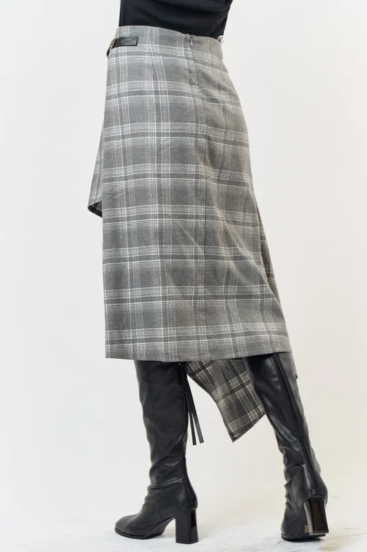 Scottie Plaid Skirt