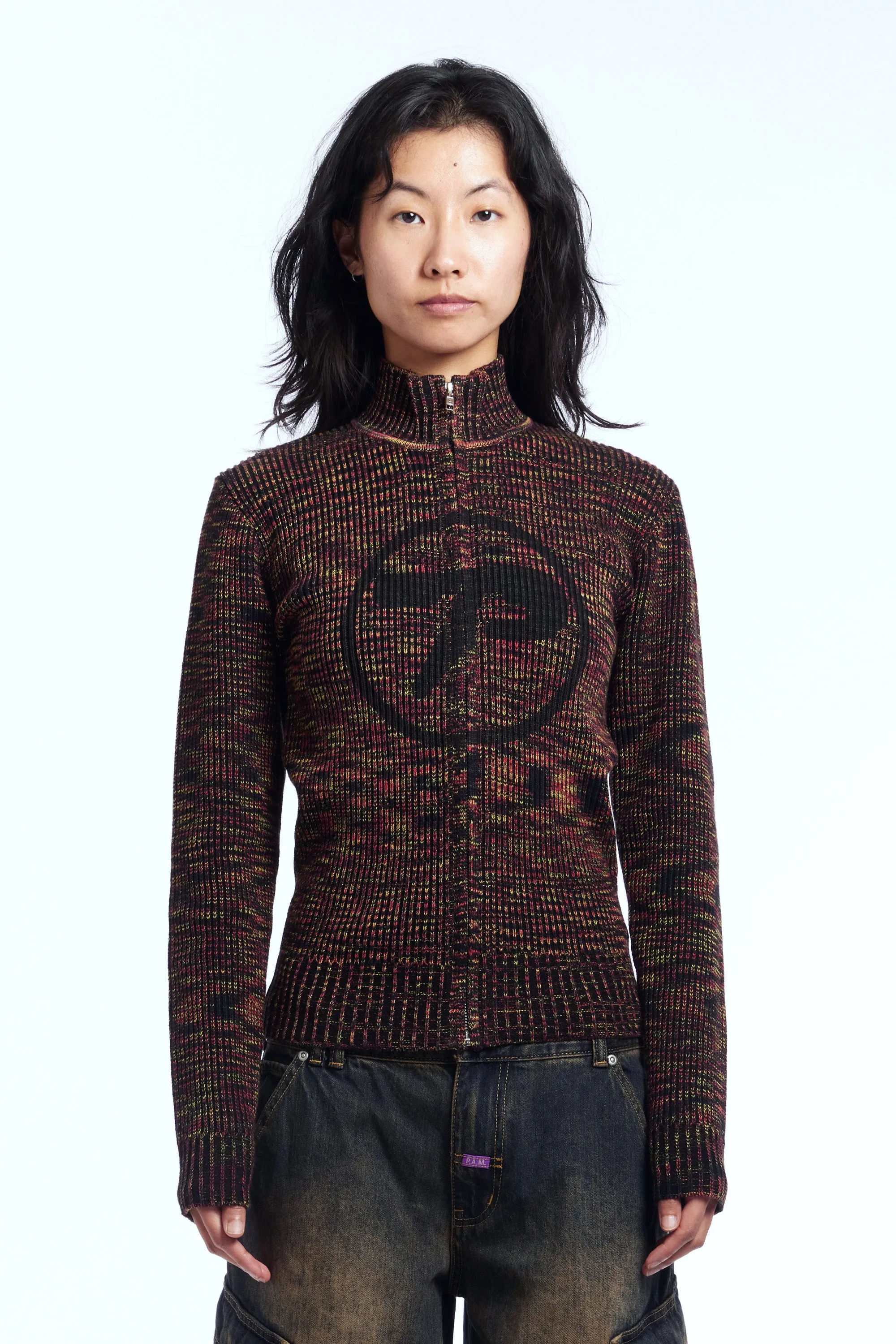 STEADFAST ZIP THROUGH KNIT