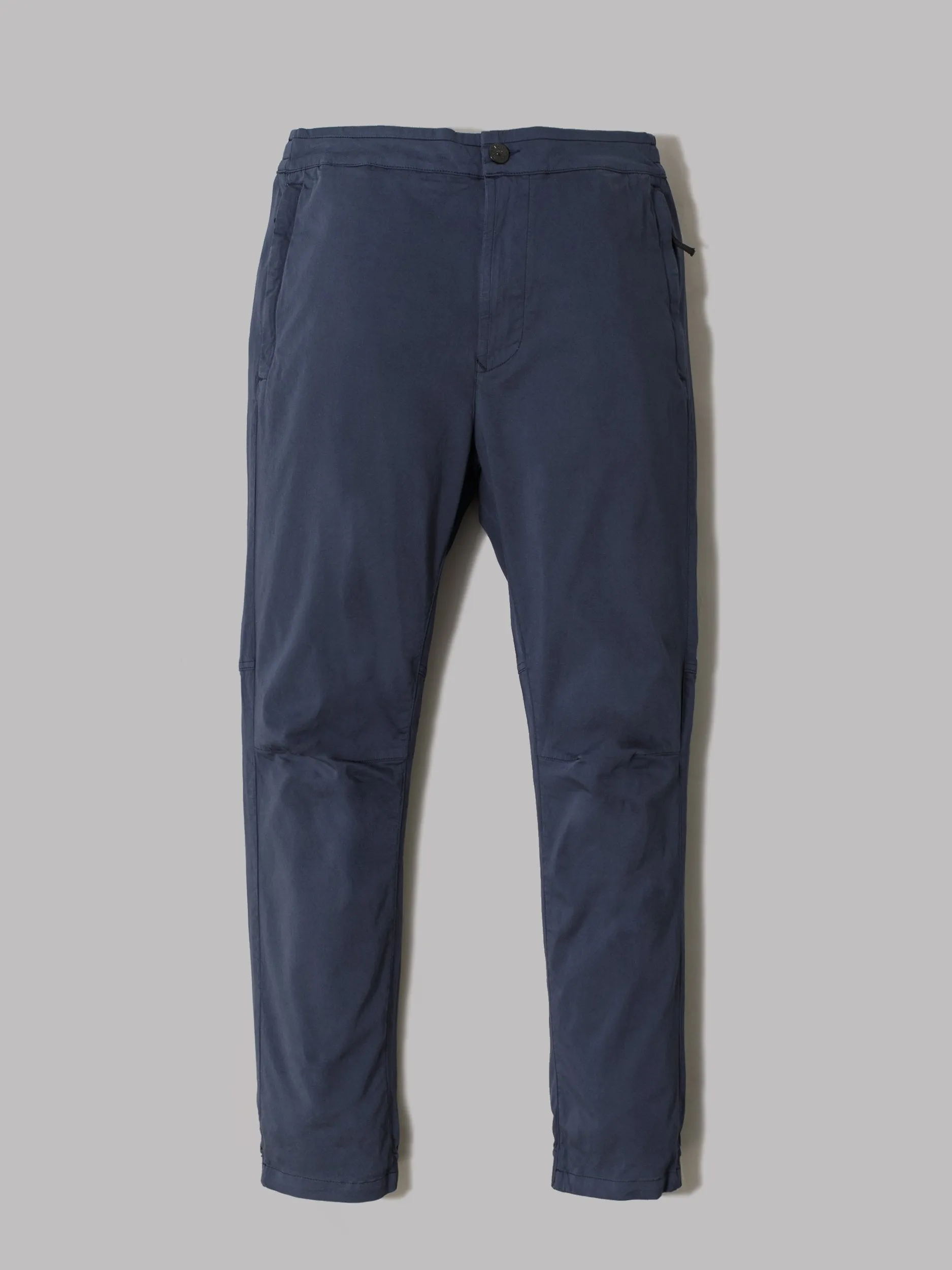 Stone Island Garment Dyed Trousers (Bleu Marine)