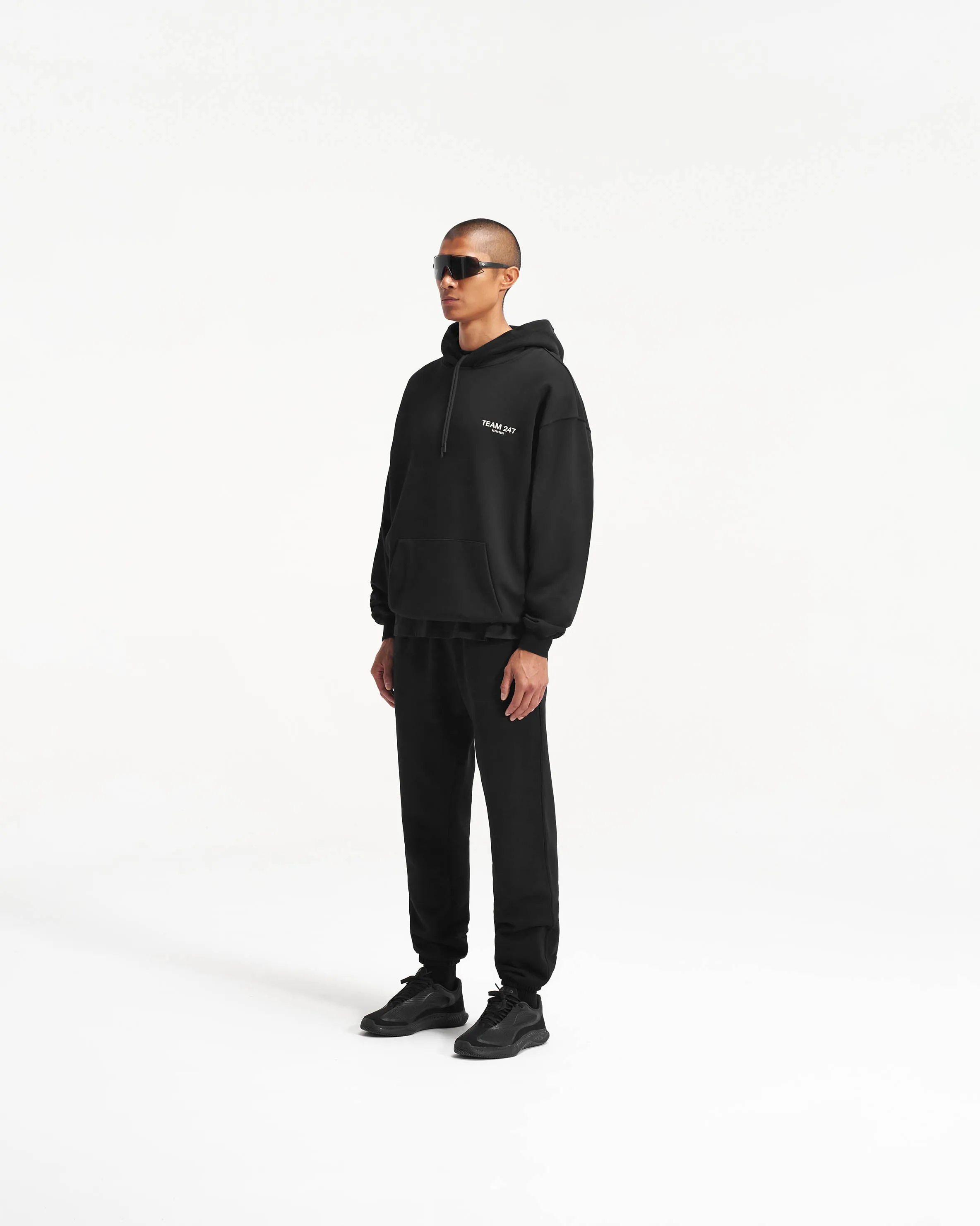 Team 247 Oversized Hoodie - Black