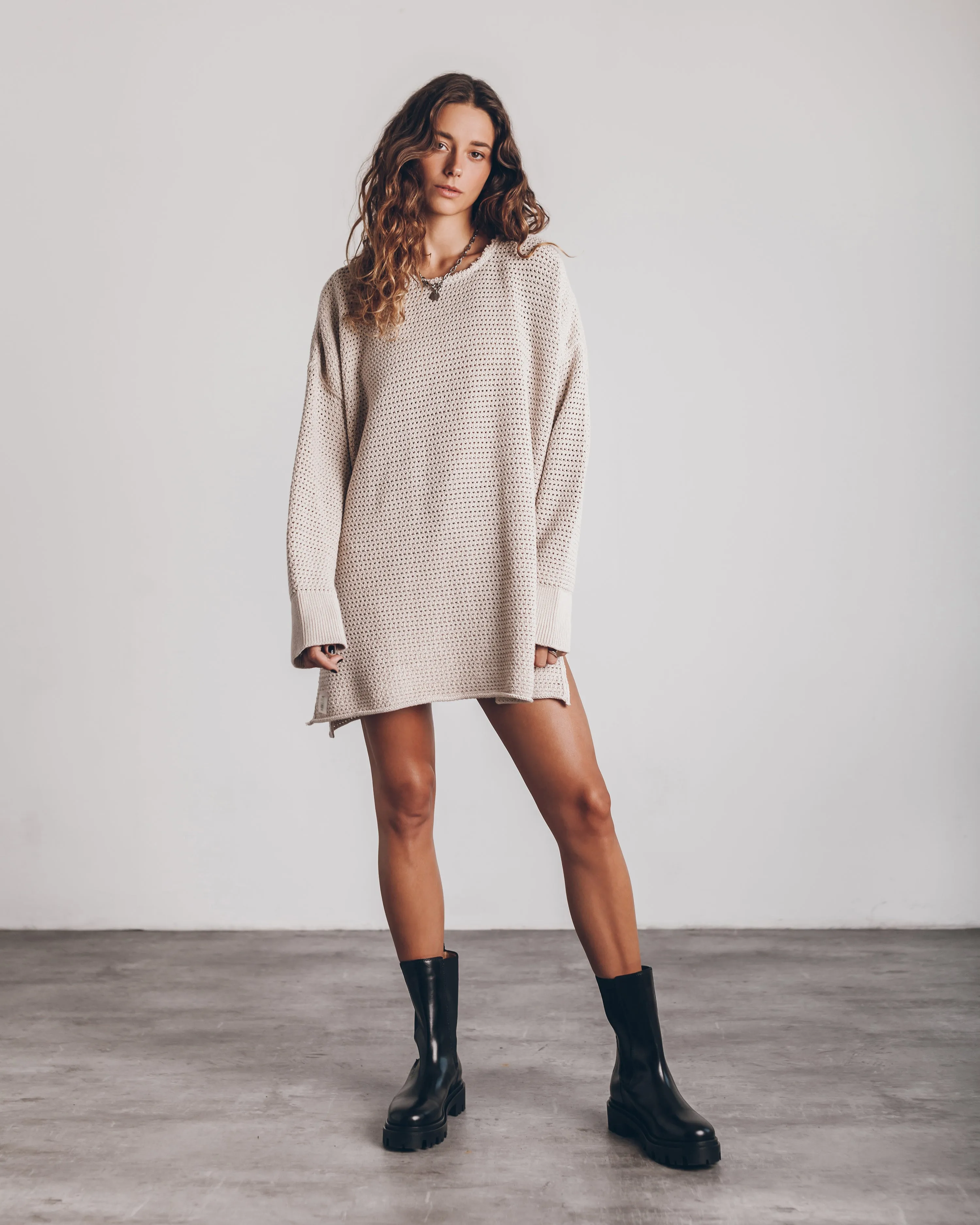 The Light Long Knitted Sweater