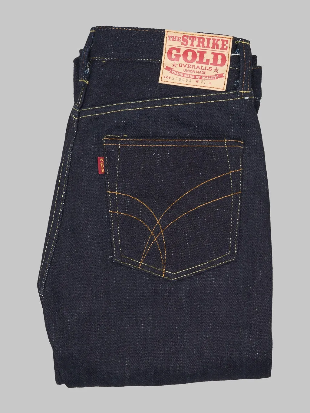 The Strike Gold 9903 24.8oz Extra Hard Regular Straight Jeans