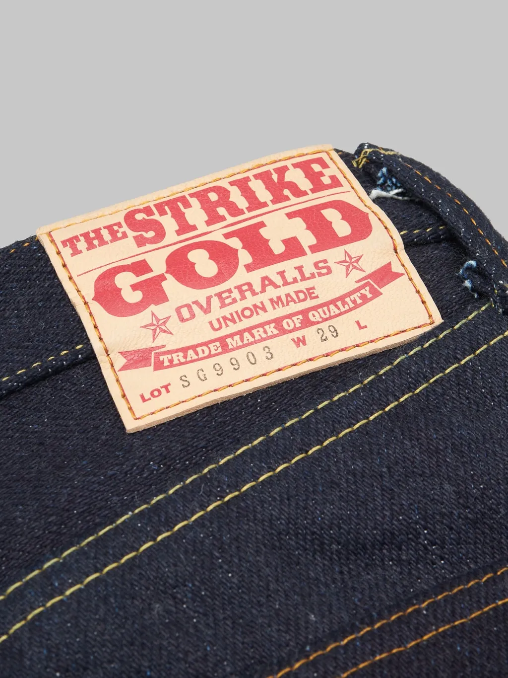 The Strike Gold 9903 24.8oz Extra Hard Regular Straight Jeans