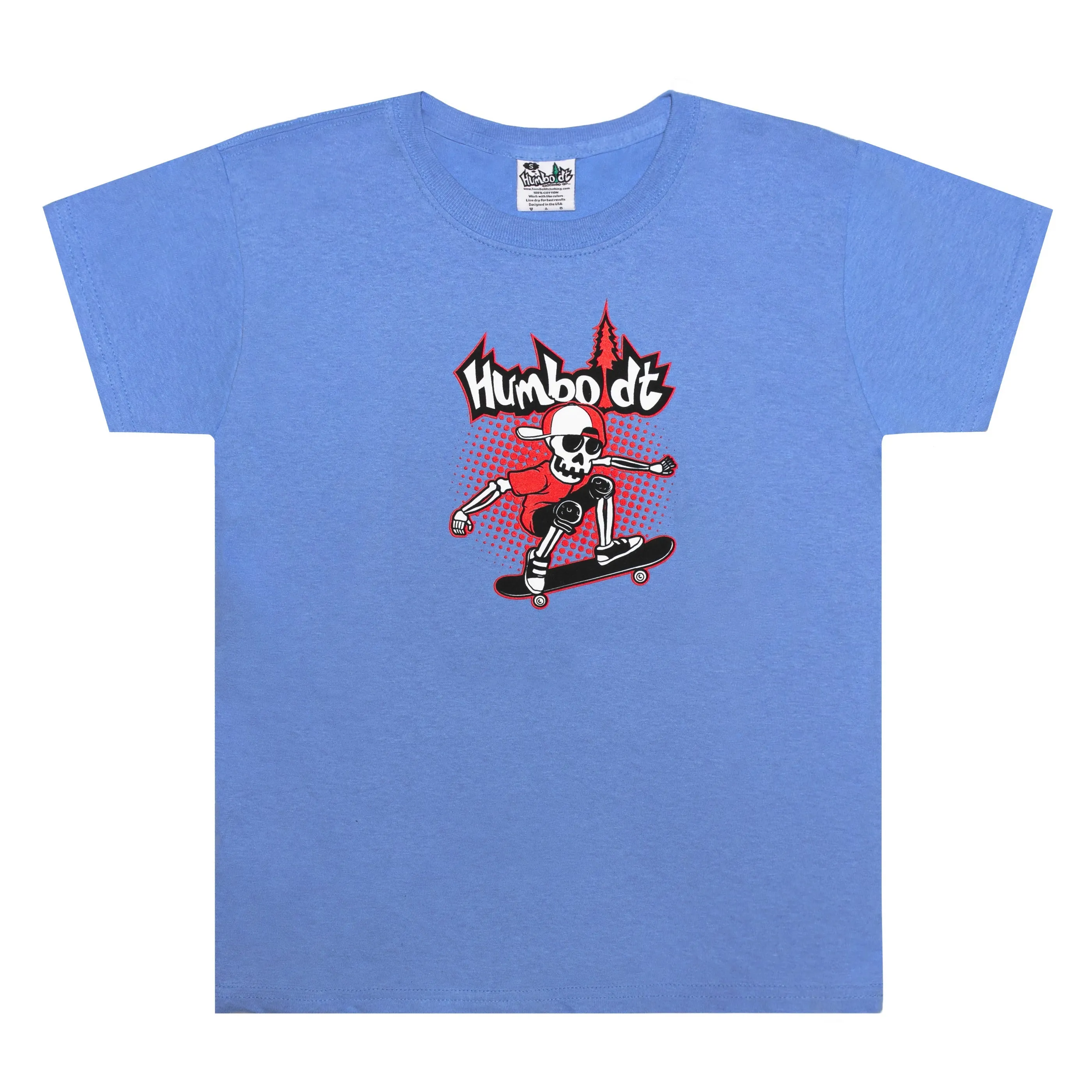 Thrashin Youth Tshirt Carolina Blue