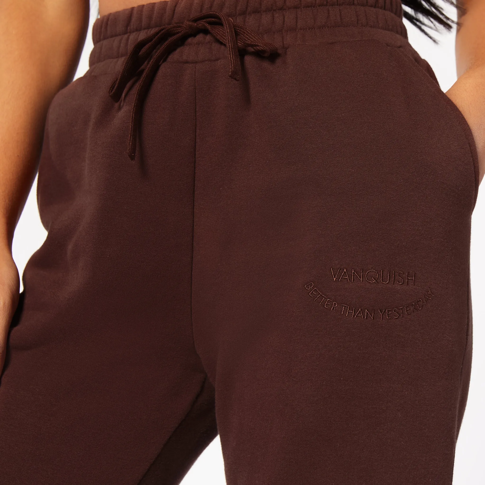 Vanquish Oversized Chocolate Brown Sweatpants