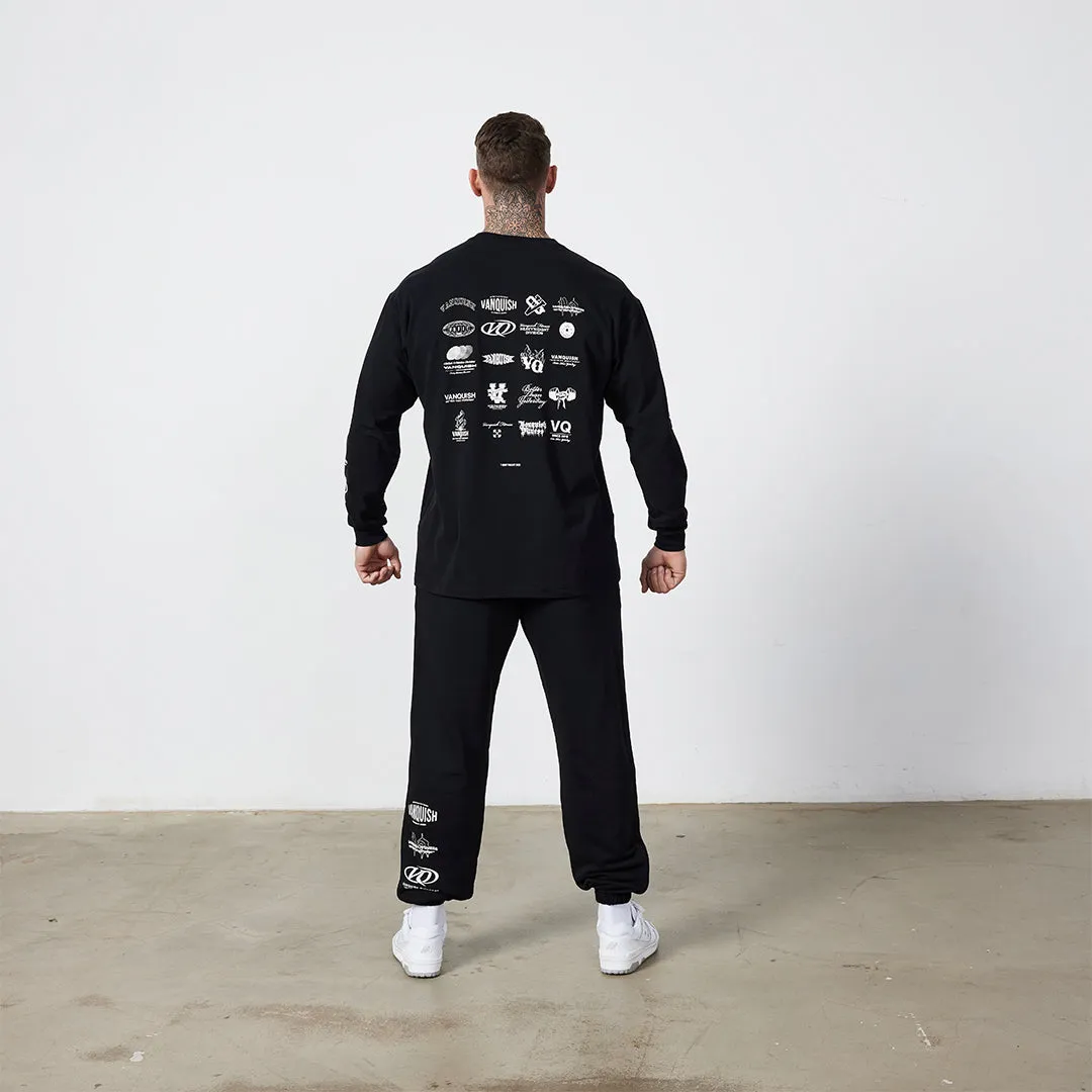 Vanquish TSP Black 2023 Collective Oversized Sweatpants