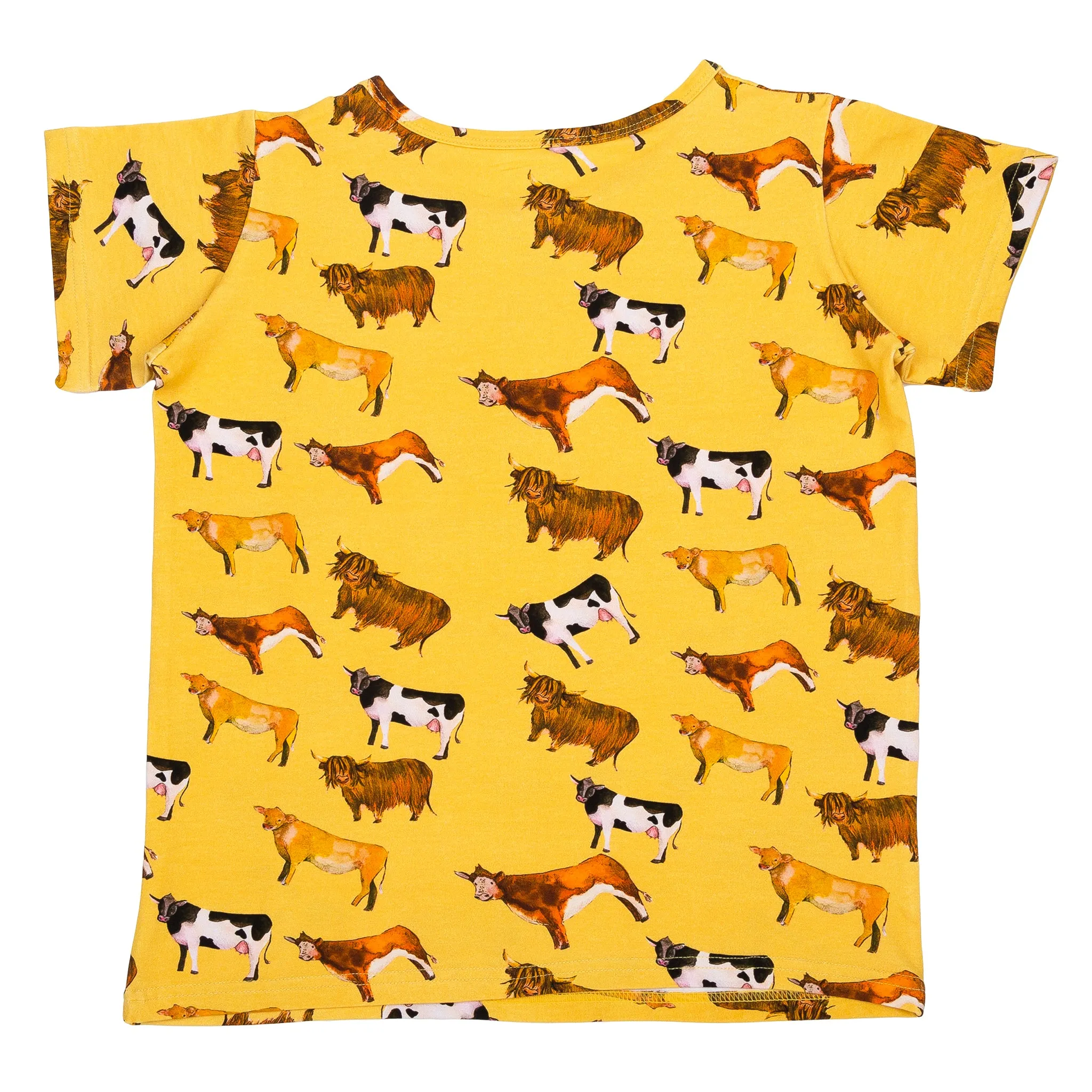 Vintage Cows Short Sleeve Tee